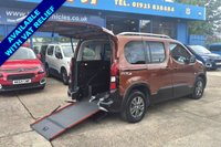 USED 2022 71 PEUGEOT RIFTER 1.5 BlueHDi Allure WHEELCHAIR ACCESS 2 Seats + Wheelchair Access