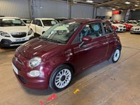 USED 2016 16 FIAT 500 1.2 ECO Pop Star Hatchback 3dr Petrol Manual Euro 6 (s/s) (69 bhp) 