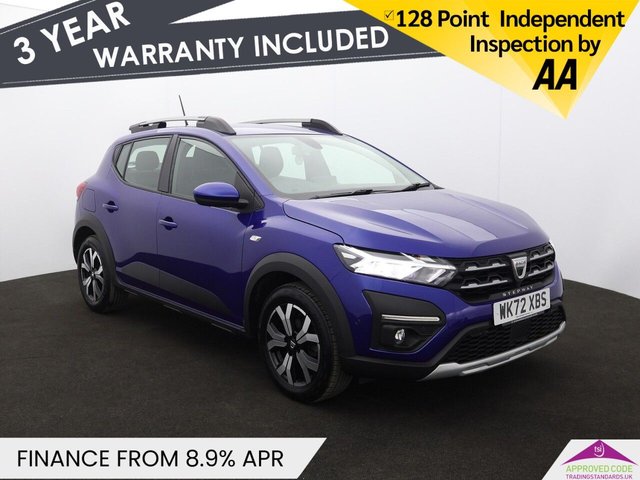 View our Dacia Sandero Stepway 1.0 TCe Prestige Hatchback 5dr Petrol CVT Euro 6 (s/s) (90 ps)