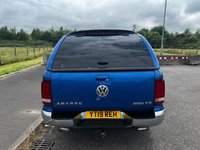 USED 2019 19 VOLKSWAGEN AMAROK 3.0 TDI V6 Highline Pickup NO VAT  Auto 4Motion Euro 6 (s/s) (258 ps) 12 MONTHS PART AND LABOUR RAC WARRANTY+RAC BREAKDOWN COVER