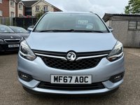 USED 2017 67 VAUXHALL ZAFIRA TOURER 1.4i Turbo SRi MPV 5dr Petrol Manual Euro 6 (140 ps) 