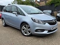 USED 2017 67 VAUXHALL ZAFIRA TOURER 1.4i Turbo SRi MPV 5dr Petrol Manual Euro 6 (140 ps) 