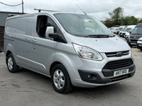 USED 2017 17 FORD TRANSIT CUSTOM 2.0 TDCi 270 Limited Panel Van 5dr Diesel Manual L1 H1 (157 g/km, 128 bhp) 