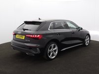 USED 2021 21 AUDI A3 1.0 TFSI 30 S line Sportback 5dr Petrol S Tronic Euro 6 (s/s) (110 ps) PARK SENSORS | BLUETOOTH