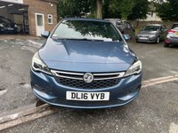 USED 2016 16 VAUXHALL ASTRA 1.4i Turbo SRi Hatchback 5dr Petrol Manual Euro 6 (150 ps) LOW MILEAGE+FULL DEALER HISTORY