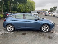 USED 2016 16 VAUXHALL ASTRA 1.4i Turbo SRi Hatchback 5dr Petrol Manual Euro 6 (150 ps) LOW MILEAGE+FULL DEALER HISTORY