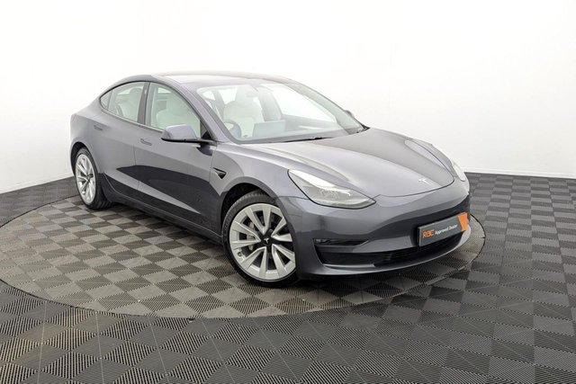2021 71 TESLA Model 3 (Dual Motor) Long Range Saloon 4dr Electric Auto 4WDE (346 ps) White Leather, 4x4, Sat Nav