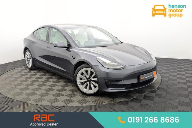 View our Tesla Model 3 (Dual Motor) Long Range Saloon 4dr Electric Auto 4WDE (346 ps)