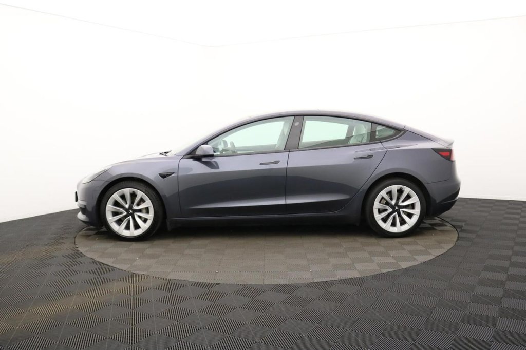 USED 2021 71 TESLA Model 3 (Dual Motor) Long Range Saloon 4dr Electric Auto 4WDE (346 ps) White Leather, 4x4, Sat Nav