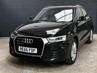 USED 2016 66 AUDI Q3 2.0 TDI S line SUV 5dr Diesel Manual Euro 6 (s/s) (Nav) (150 ps) SAT NAV - BLUETOOTH - CLIMATE