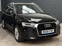 USED 2016 66 AUDI Q3 2.0 TDI S line SUV 5dr Diesel Manual Euro 6 (s/s) (Nav) (150 ps) SAT NAV - BLUETOOTH - CLIMATE