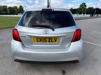 USED 2015 15 TOYOTA YARIS 1.33 Dual VVT-i Icon Hatchback 5dr Petrol Manual Euro 5 Euro 5 (99 ps) &pound;35 ROAD TAX, MOT JAN NO ADVISORIES