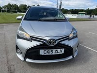 USED 2015 15 TOYOTA YARIS 1.33 Dual VVT-i Icon Hatchback 5dr Petrol Manual Euro 5 Euro 5 (99 ps) &pound;35 ROAD TAX, MOT JAN NO ADVISORIES