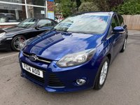 USED 2014 14 FORD FOCUS 1.0T EcoBoost Titanium Navigator Hatchback 5dr Petrol Manual Euro 5 (s/s) (125 ps) ** GREAT SPEC** **FANTASTIC MPG**