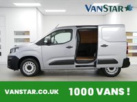 USED 2023 72 PEUGEOT PARTNER 1.5 BLUEHDI 100 BHP 1000 PROFESSIONAL PREMIUM PLUS+ 2023 YEAR | 1 OWNER | AIR CON | 3 SEATS