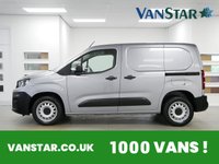 USED 2023 72 PEUGEOT PARTNER 1.5 BLUEHDI 100 BHP 1000 PROFESSIONAL PREMIUM PLUS+ 2023 YEAR | 1 OWNER | AIR CON | 3 SEATS