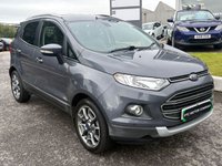 USED 2017 17 FORD ECOSPORT 1.0T EcoBoost Titanium SUV 5dr Petrol Manual 2WD Euro 6 (s/s) (125 ps) 