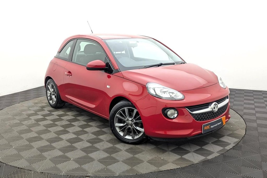 USED 2017 66 VAUXHALL ADAM 1.2i JAM Hatchback 3dr Petrol Manual Euro 6 (70 ps) Bluetooth, Cruise, 16" Alloys