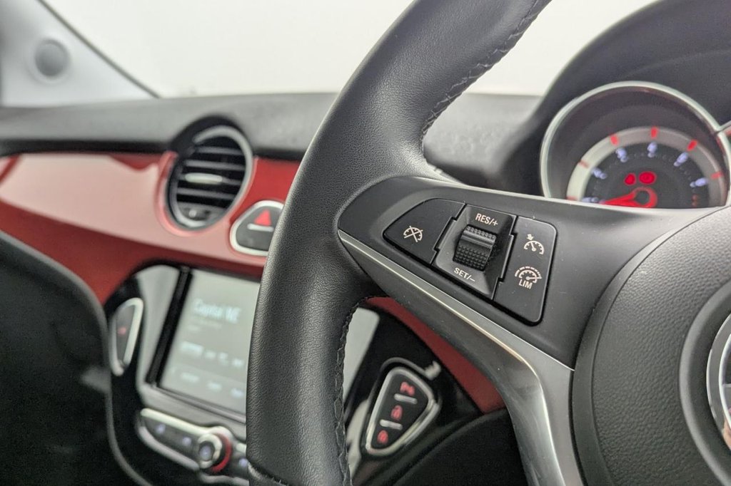 USED 2017 66 VAUXHALL ADAM 1.2i JAM Hatchback 3dr Petrol Manual Euro 6 (70 ps) Bluetooth, Cruise, 16" Alloys