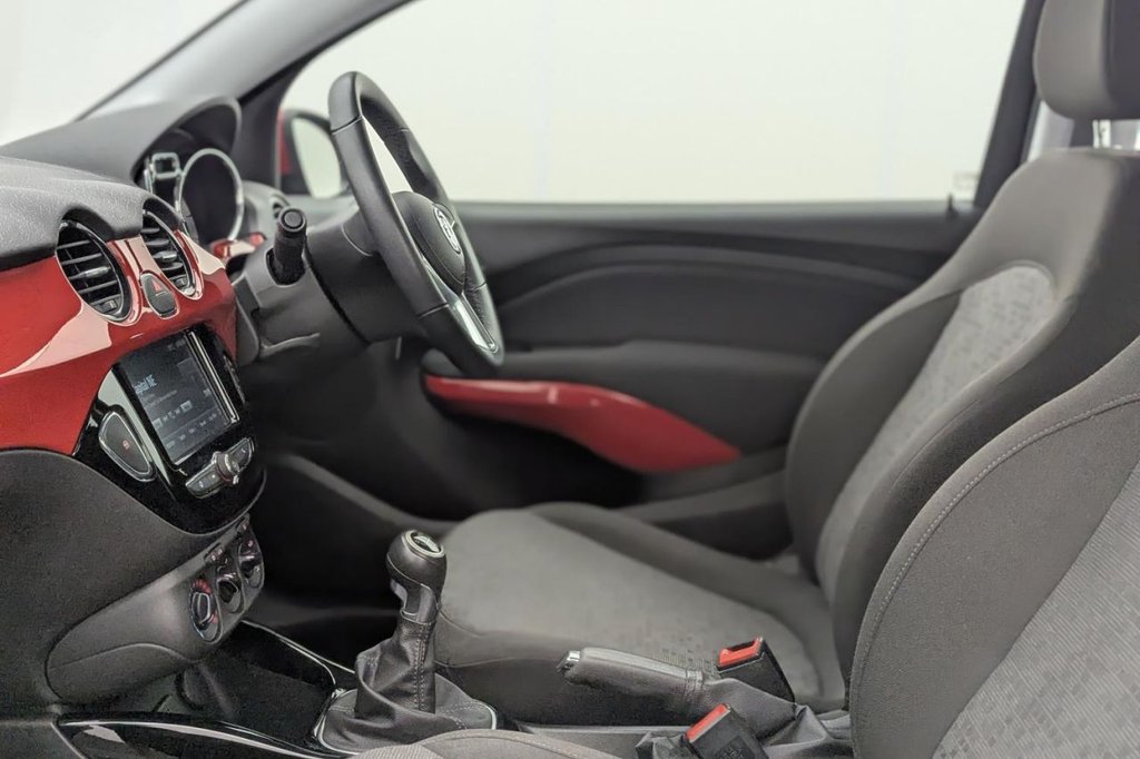 USED 2017 66 VAUXHALL ADAM 1.2i JAM Hatchback 3dr Petrol Manual Euro 6 (70 ps) Bluetooth, Cruise, 16" Alloys