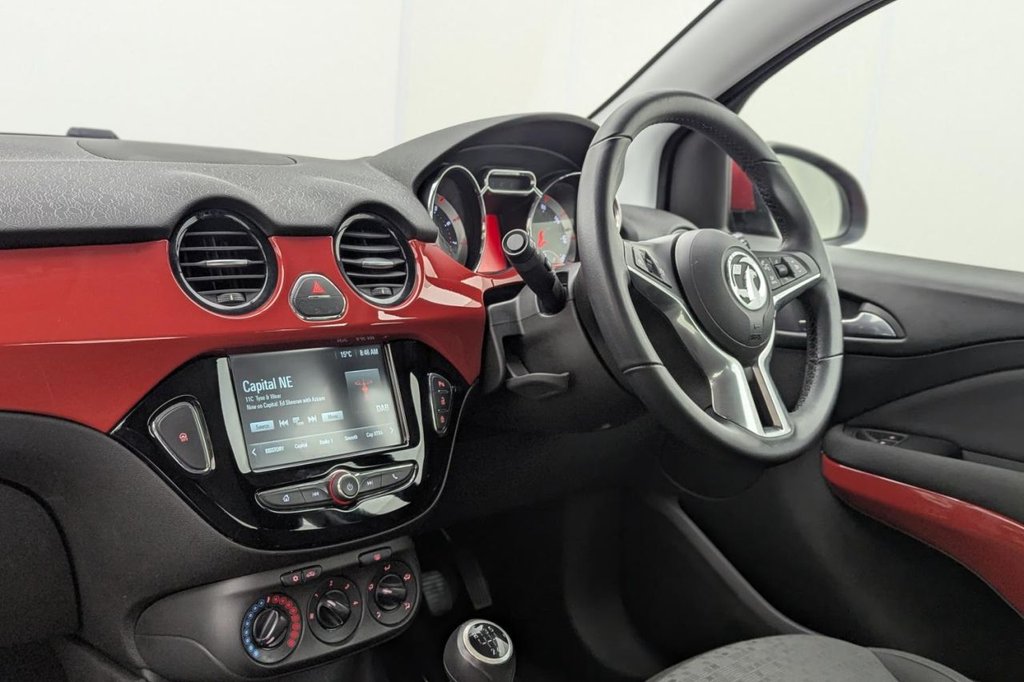 USED 2017 66 VAUXHALL ADAM 1.2i JAM Hatchback 3dr Petrol Manual Euro 6 (70 ps) Bluetooth, Cruise, 16" Alloys