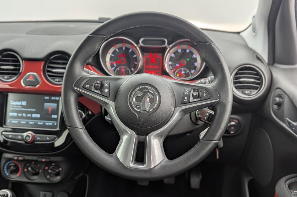 USED 2017 66 VAUXHALL ADAM 1.2i JAM Hatchback 3dr Petrol Manual Euro 6 (70 ps) Bluetooth, Cruise, 16" Alloys