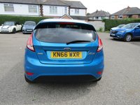 USED 2016 66 FORD FIESTA 1.0T EcoBoost Zetec Blue Edition Hatchback 5dr Petrol Manual Euro 6 (s/s) (100 ps) STUNNING CONDITION,,,ONLY 25000 MILES,,,,SERVICE HISTORY,,,JUST &pound;20 ROAD TAX,,,,SAT NAV,,,REAR PARKING SENSORS AND MUCH MORE,,,,LOW INSURANCE,,,,PARTS AND LABOUR WARRANTY INCLUDED.