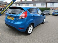 USED 2016 66 FORD FIESTA 1.0T EcoBoost Zetec Blue Edition Hatchback 5dr Petrol Manual Euro 6 (s/s) (100 ps) STUNNING CONDITION,,,ONLY 25000 MILES,,,,SERVICE HISTORY,,,JUST &pound;20 ROAD TAX,,,,SAT NAV,,,REAR PARKING SENSORS AND MUCH MORE,,,,LOW INSURANCE,,,,PARTS AND LABOUR WARRANTY INCLUDED.