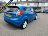 USED 2016 66 FORD FIESTA 1.0T EcoBoost Zetec Blue Edition Hatchback 5dr Petrol Manual Euro 6 (s/s) (100 ps) STUNNING CONDITION,,,ONLY 25000 MILES,,,,SERVICE HISTORY,,,JUST &pound;20 ROAD TAX,,,,SAT NAV,,,REAR PARKING SENSORS AND MUCH MORE,,,,LOW INSURANCE,,,,PARTS AND LABOUR WARRANTY INCLUDED.