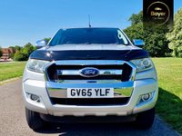 USED 2016 65 FORD RANGER 2.2 TDCi Limited 1 Pickup Double Cab 4dr Diesel Manual 4WD Euro 5 (s/s) (Eco Axle) (160 ps) FINANCE AVAILABLE