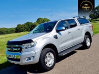 USED 2016 65 FORD RANGER 2.2 TDCi Limited 1 Pickup Double Cab 4dr Diesel Manual 4WD Euro 5 (s/s) (Eco Axle) (160 ps) FINANCE AVAILABLE