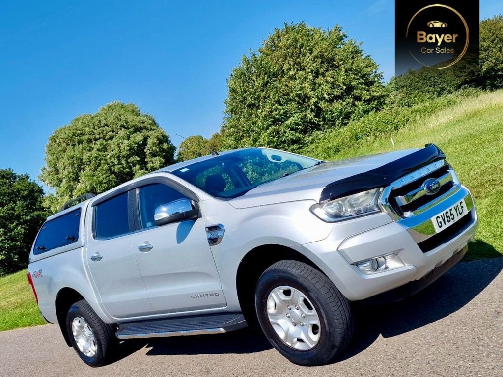 USED 2016 65 FORD RANGER 2.2 TDCi Limited 1 Pickup Double Cab 4dr Diesel Manual 4WD Euro 5 (s/s) (Eco Axle) (160 ps) FINANCE AVAILABLE