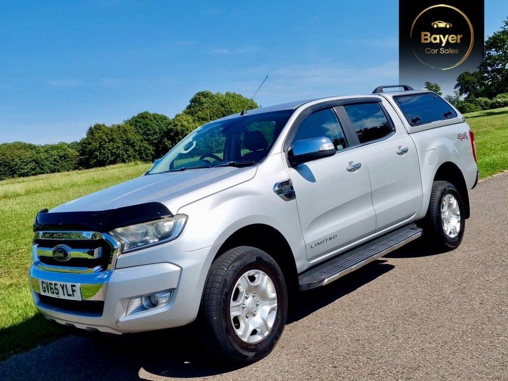 USED 2016 65 FORD RANGER 2.2 TDCi Limited 1 Pickup Double Cab 4dr Diesel Manual 4WD Euro 5 (s/s) (Eco Axle) (160 ps) FINANCE AVAILABLE