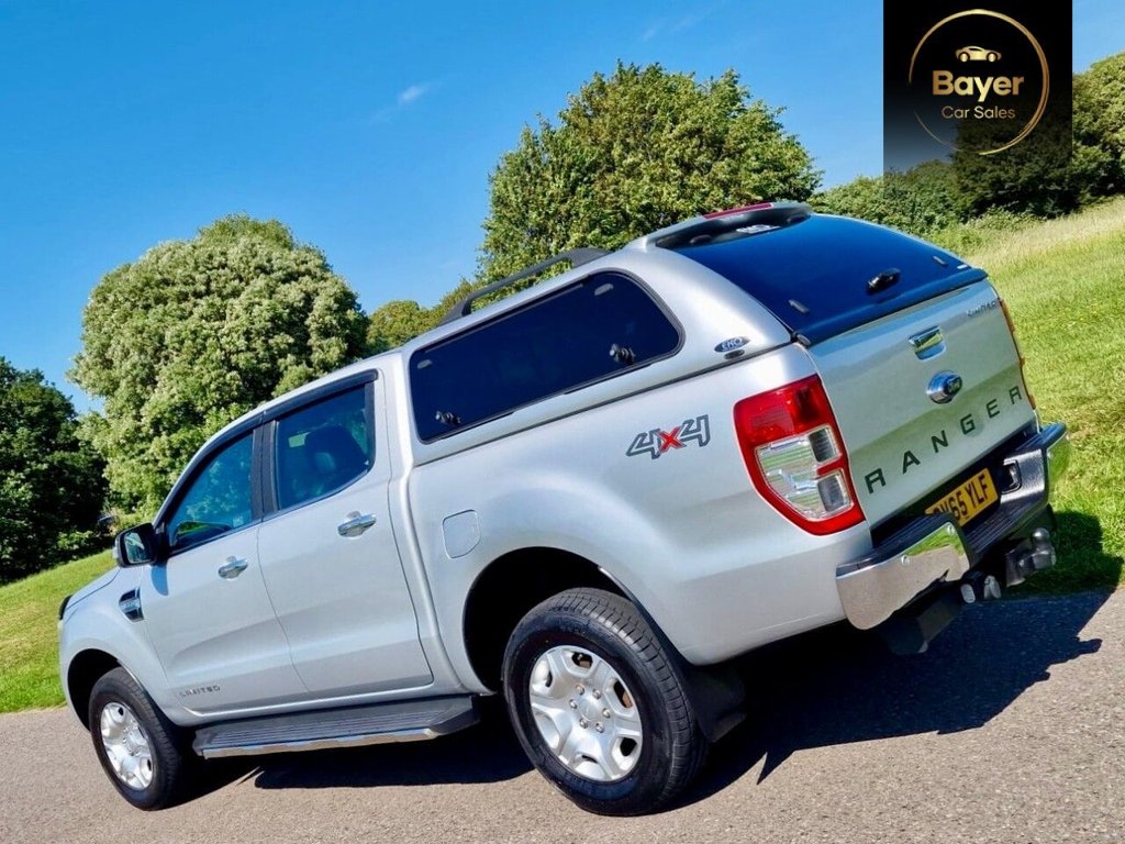 USED 2016 65 FORD RANGER 2.2 TDCi Limited 1 Pickup Double Cab 4dr Diesel Manual 4WD Euro 5 (s/s) (Eco Axle) (160 ps) FINANCE AVAILABLE