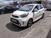 USED 2016 66 KIA PICANTO 1.25 EcoDynamics Sport Hatchback 5dr Petrol Manual Euro 6 (s/s) (84 bhp) &pound;20 ROAD TAX ONLY 17,916 MILES