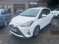 USED 2017 67 TOYOTA YARIS 1.5 VVT-i Icon Tech Hatchback 5dr Petrol Manual Euro 6 (111 ps) ONLY 2 FORMER KEEPER+NEW MOT