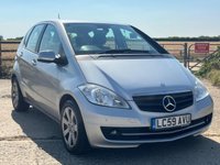 USED 2009 59 MERCEDES-BENZ A CLASS 1.5 A160 Classic SE CVT 5dr AUTO/1 YEAR MOT/REVERSE CAMERA