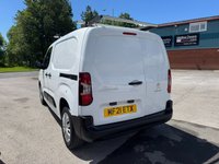 USED 2021 21 PEUGEOT PARTNER 1.5 BlueHDi 1000 Professional Standard Panel Van 5dr Diesel Manual SWB Euro 6 (100 bhp) 2021 (21 Reg) One owner, Very Low Millage