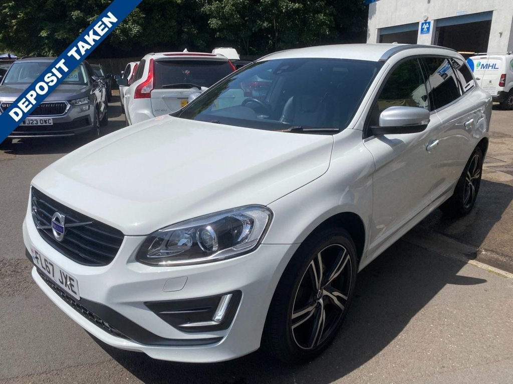 USED 2017 67 VOLVO XC60 2.4 D5 R-Design Lux Nav SUV 5dr Diesel Auto AWD Euro 6 (s/s) (220 ps) AUTOMATIC R DESIGN XC60
