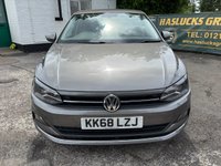 USED 2019 68 VOLKSWAGEN POLO 1.0 TSI GPF SEL Hatchback 5dr Petrol Manual Euro 6 (s/s) (115 ps) FRONT AND REAR PARKING SENSORS