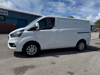 USED 2022 72 FORD TRANSIT CUSTOM 2.0 300 EcoBlue Limited Panel Van 5dr Diesel Manual L1 H1 Euro 6 (s/s) (130 ps) 2022 (72 Reg) Transit Custom Limited SWB Full Service History