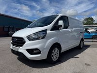 USED 2022 72 FORD TRANSIT CUSTOM 2.0 300 EcoBlue Limited Panel Van 5dr Diesel Manual L1 H1 Euro 6 (s/s) (130 ps) 2022 (72 Reg) Transit Custom Limited SWB Full Service History