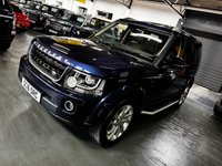 USED 2016 16 LAND ROVER DISCOVERY 4 3.0 SD V6 Landmark SUV 5dr Diesel Auto 4WD Euro 6 (s/s) (256 bhp) 2016 LANDROVER DISCOVERY 4 LANDMARK 3.0 SDV6 EURO 6 - LOIRE BLUE - 7 SERVICES INCL CAMBELTS IN 2024 - REAR ENTERTAINMENT - SIDE STEPS - NAV - EXT ROOF RAILS - MERIDIEN SPEAKERS - REVERSE CAMERA - HEATED SEATS