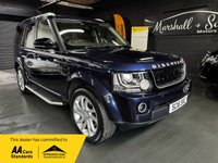 USED 2016 16 LAND ROVER DISCOVERY 4 3.0 SD V6 Landmark SUV 5dr Diesel Auto 4WD Euro 6 (s/s) (256 bhp) 2016 LANDROVER DISCOVERY 4 LANDMARK 3.0 SDV6 EURO 6 - LOIRE BLUE - 7 SERVICES INCL CAMBELTS IN 2024 - REAR ENTERTAINMENT - SIDE STEPS - NAV - EXT ROOF RAILS - MERIDIEN SPEAKERS - REVERSE CAMERA - HEATED SEATS