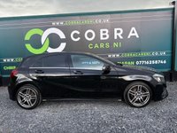 USED 2017 17 MERCEDES-BENZ A-CLASS 1.5 A180d AMG Line Hatchback 5dr Diesel Manual Euro 6 (s/s) (109 ps) *** SERVICE HISTORY INC TBELT - SATNAV - REVERSE CAMERA ***
