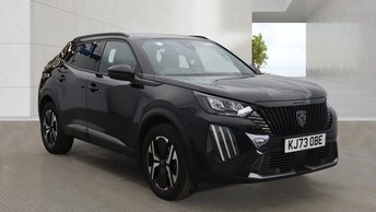2024 PEUGEOT 2008 1.2 PureTech Allure SUV 5dr Petrol EAT Euro 6 (s/s) (130 ps)+2 KEYS+1 OWNER FROM NEW+ALLOYS+HALF LEATHER SEATS+PARK CONTROL+NAV+PRIVACY GLASS+CLIMATE+MEDIA+USB+DAB+BLUETOOTH+CRUISE &pound;14990.00