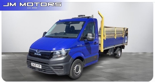 View our Man Tge 2.0 3140d Dropside 2dr Diesel Manual RWD LWB Euro 6 (s/s) (140 ps)