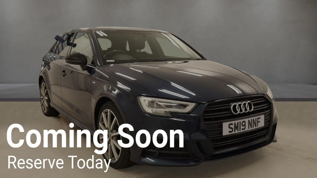 USED 2019 19 AUDI A3 1.5 TFSI CoD 35 Black Edition Sportback 5dr Petrol Manual Euro 6 (s/s) (150 ps)