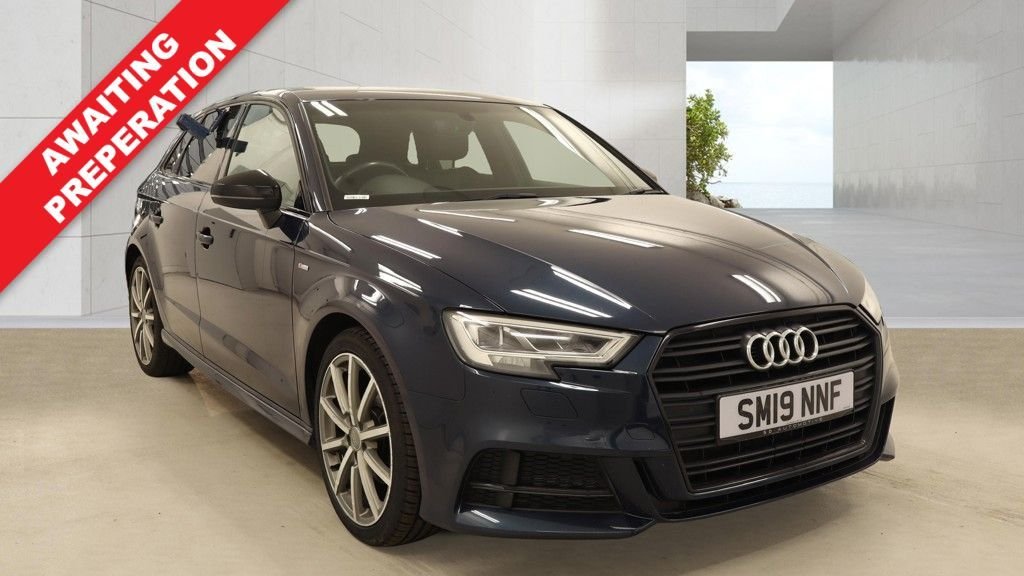 USED 2019 19 AUDI A3 1.5 TFSI CoD 35 Black Edition Sportback 5dr Petrol Manual Euro 6 (s/s) (150 ps)