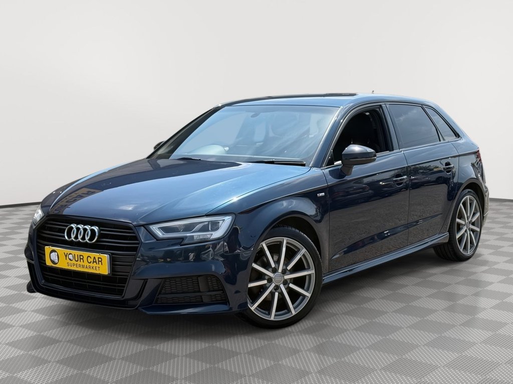 USED 2019 19 AUDI A3 1.5 TFSI CoD 35 Black Edition Sportback 5dr Petrol Manual Euro 6 (s/s) (150 ps)